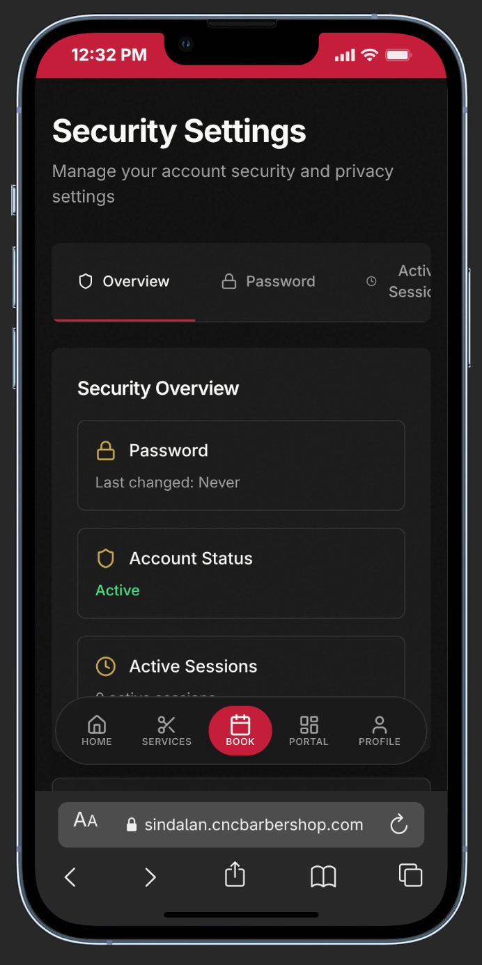 Security Settings